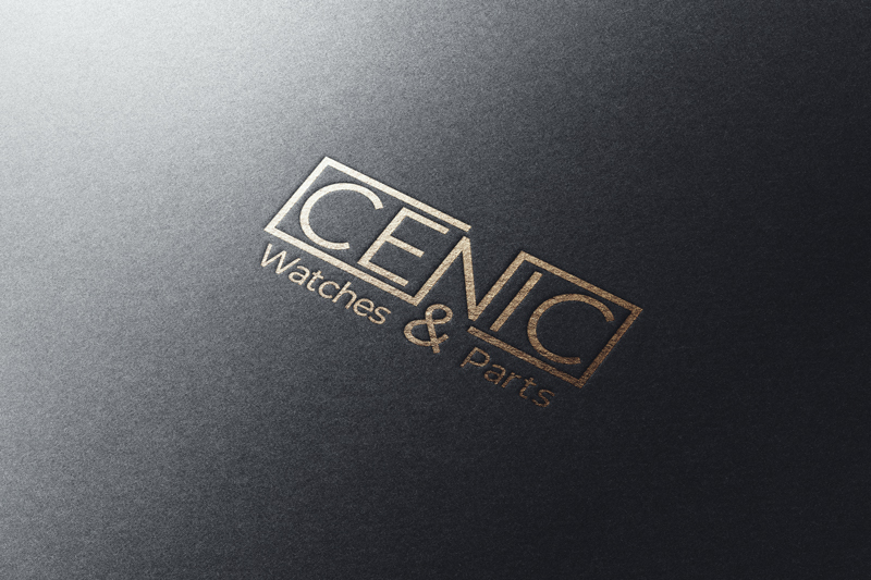 Logo „CENIC Watches & Parts“ – Designreferenz der kreativloft GmbH für eine Uhrenmarke