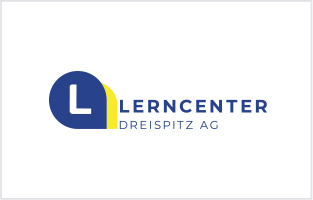 Logo Lerncenter Dreispitz AG Basel, modernes Erscheinungsbild einer Fahrschule, umgesetzt durch Kreativloft GmbH Werbeagentur Solothurn.